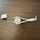 Vintage Native American Navajo Sterling Silver Turquoise Cuff Bracelet 7 