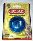 Duncan Imperial Yoyo Blue  Transparent Yo-yo New Sealed