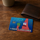 Patrick Star Credit Debit Card Skin Cover Sticker Chip Funny Decal - 2 Pack