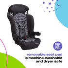 Cosco Kids Finale 2-in-1 Toddler Booster Car Seat  Fiberwave Ii  Black grey