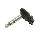 Squareplug Sp550-sbk Low Profile Right Angle Trs stereo Plug  Black