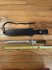 Vintage United Bone Handle Dagger Knife Uc328   Sheath Japan
