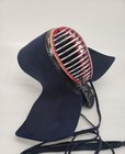 Vintage Kendo Men Face Mask     Traditional Bogu Helmet W  Canvas Bag