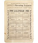C h  Eddy Flavoring Extracts Baking 1910 Advertisement Calendar Page Adbn1eee