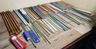 Very Large Lot Of Vintage Knitting Needles- Multiple Sizes   Brands  W  Extras