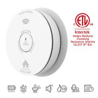 Combo Smoke And Co Detectors With Voice Alert  10-years Battery Powered Fire And