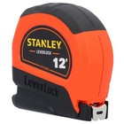 Stanley Leverlock 12 Ft  L X 0 5 In  W Compact Tape Measure 1 Pk