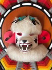 Indian tribe Signed Hopi Tribe   Sandra Hamana  White Bear Katsina Yarn Mandala