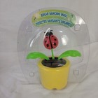Solar Powered Dancing Lot Of 4 Flowers Butterflies Bees Lady Bugs 