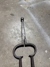 Antique Primitive 18th C 19th C Wrought Iron Early American Ember Tongs