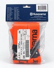 Husqvarna Chainsaw Logger Braces Suspenders  Button Fastening Leather Straps Nos