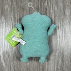 Nwt Uglydoll Little Ugly Babo  Light Blue  Small Plush  7 5 In  Yellow Eyes