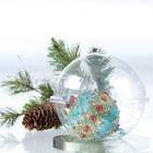 Diy Christmas Beaded Sequin Satin Ornament Push Pin Kit Vintage Scheherazade