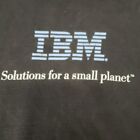 Vintage 90s Ibm Computers T-shirt  solutions For A Small Planet  Men s Xl Black