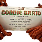Vtg Bonnie Braid  4 Braided Macrame Craft Cord Polyolefin X2 Skeins Total 120yds