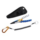 Brand New Aluminum Fishing Pliers Saltwater Tool With Braided Line Cutter