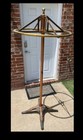Rare Victorian Antique Copper Cast Iron Circular Clothing Rack National 1800s