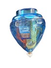 Cometa Diamante Trompo Spinning Top Blue 2016 Mexico Toy W String