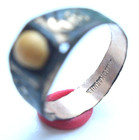Wwi Ww1 Original German Brass Ring  Battlefield Relic   y25-12-01 