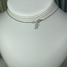 925 Sterling Silver Lapis Lazuli Gemstone Handmade Jewelry Necklace Size-16   