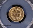 1878  3 Indian Princess Head Three-dollar Gold Coin Pcgs Au63