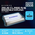 Hifonics Zxx-1000 4 1000 Watt 4 Channel Class A b Bridgeable Car Amp Amplifier