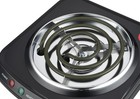 Mainstays Single Coil Electric Burner And Hot Plate  1100w  Black new