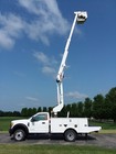 42  2018 Ford F-550 4x4 Diesel Bucket Truck For Sale - Altec At37g Boom