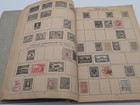 Vintage Around The World 1935  250 Stamps Collection Book