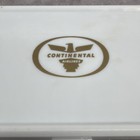 Vintage Continental Airlines Playing Cards Two Deck Set With White Plastic Case