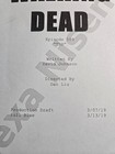 Fear The Walking Dead Alexa Nisenson Charlie Production Script 509 Amc Original 