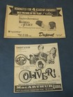 1969 Vintage Movie Theatre Advertising Academy Award Newspaper Clippings X20