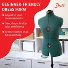 Dritz Adjustable Dress Form Small Medium Sewing Fitting