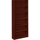 The Hon 1877n Bookcase 36 x11 5 x84  Mahogany 6 Shelves