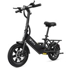 Dyu 14  Folding Electric Bike For Adults Teens  350w 36v 7 8ah  Commuter City    