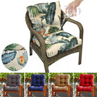 Outdoor Chair Back Cushion Soft Patio Garden Chair Cushion Seat Pad With Ties
