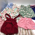 Baby Girls 12-18m Spring Summer Clothing Bundle Dresss Shorts Tops Rompers