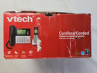 Vtech Cs6949 Corded cordless Phone Combo Black Silver Answering Speakerphone