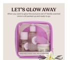 Pink Shimmer Me  Vanilla Travel Set Body Mist  Body Oil   Body Butter