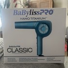 Babylisspro Nano Ionic Titanium Classic Professional Pistol-grip Dryer Blue