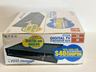 New Apex Dt250a Digital Tv Converter Box With Analog Pass Through With Remote