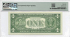 1957a  1 Silver Certificate  Pmg Gem Uncirculated 66 Epq Banknote  1st Of 2