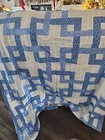 Blue Quilt Top 61    82   top Only   not Quilted