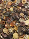 250 Buttons - Mostly Vintage From Estate Collection -  30
