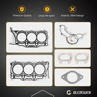 Mls Head Gasket Set Lower Gasket Kit  Compatible With 2011-2016 Chrysler 200 300