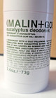 Malin   Goetz Eucalyptus Deodorant 2 6 Oz 73 G Full Size Clean Aluminum-free