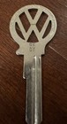 New Old Vintage Vw Volkswagen Emblem Key Bug Bus Blank Uncut  62dy Nos