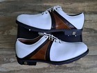 New Footjoy Fj Icon Mens Golf Shoes 52155 Wh brn 10 X-wide 
