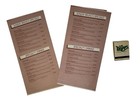 T k  Tripps Montgomery Alabama Vintage 1980s Restaurant Menu   Matchbook Lot