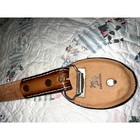 Vintage Unworn Tony Lama Comonchero Tooled Leather Western Belt   Buckle Unisex